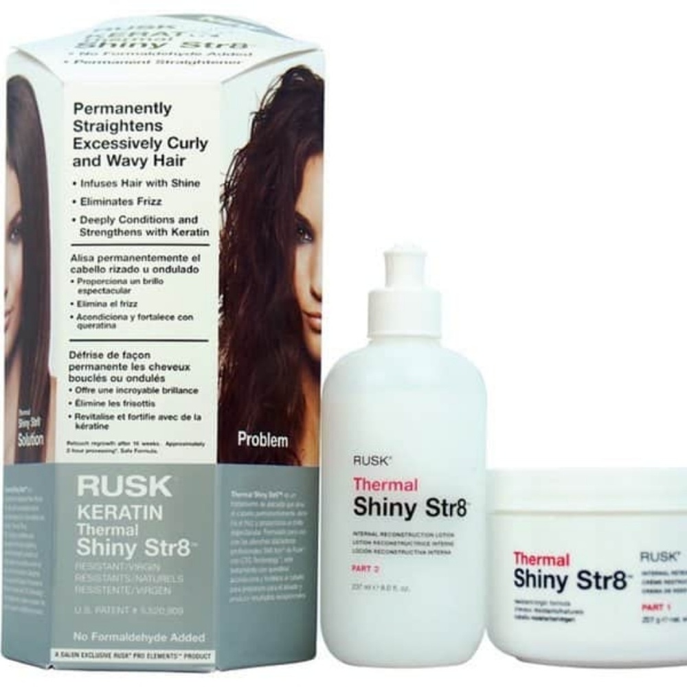 💇 Rusk KERATIN Thermal Shiny Str8